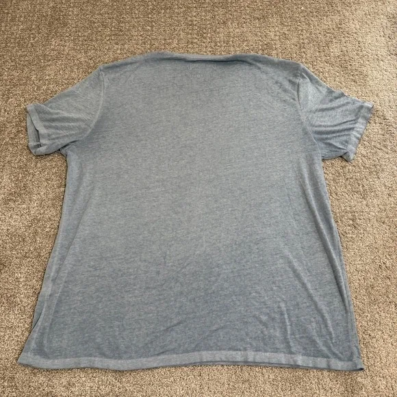 Grateful Dead Skull Roses‎ T Shirt Lucky Brand XXL Blue Plus Size Band Tee - Picture 8 of 8